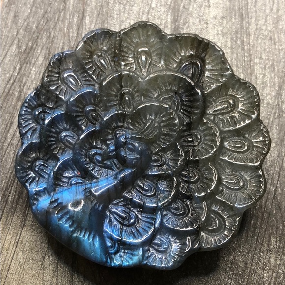 Peacock labradorite Handmade crystal Spirit charm - Picture 4 of 6